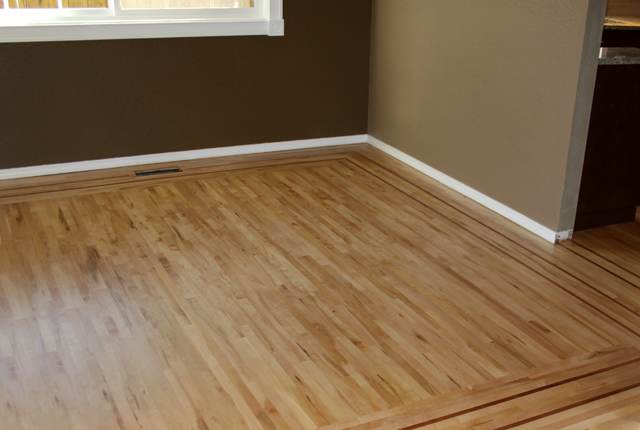 Maple Refinish Hardwood Floor 3214b