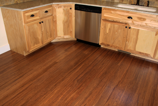 Bamboo Carbonized Strand Hardwood Flooring 2606a