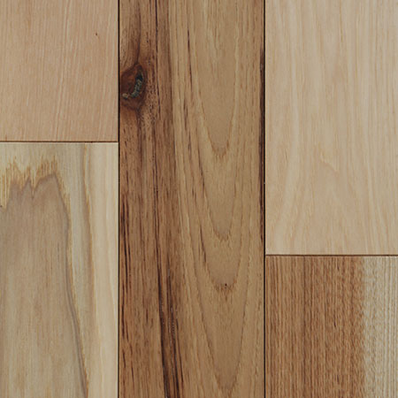 Hickory Solid Natural Prefinished Hardwood Flooring